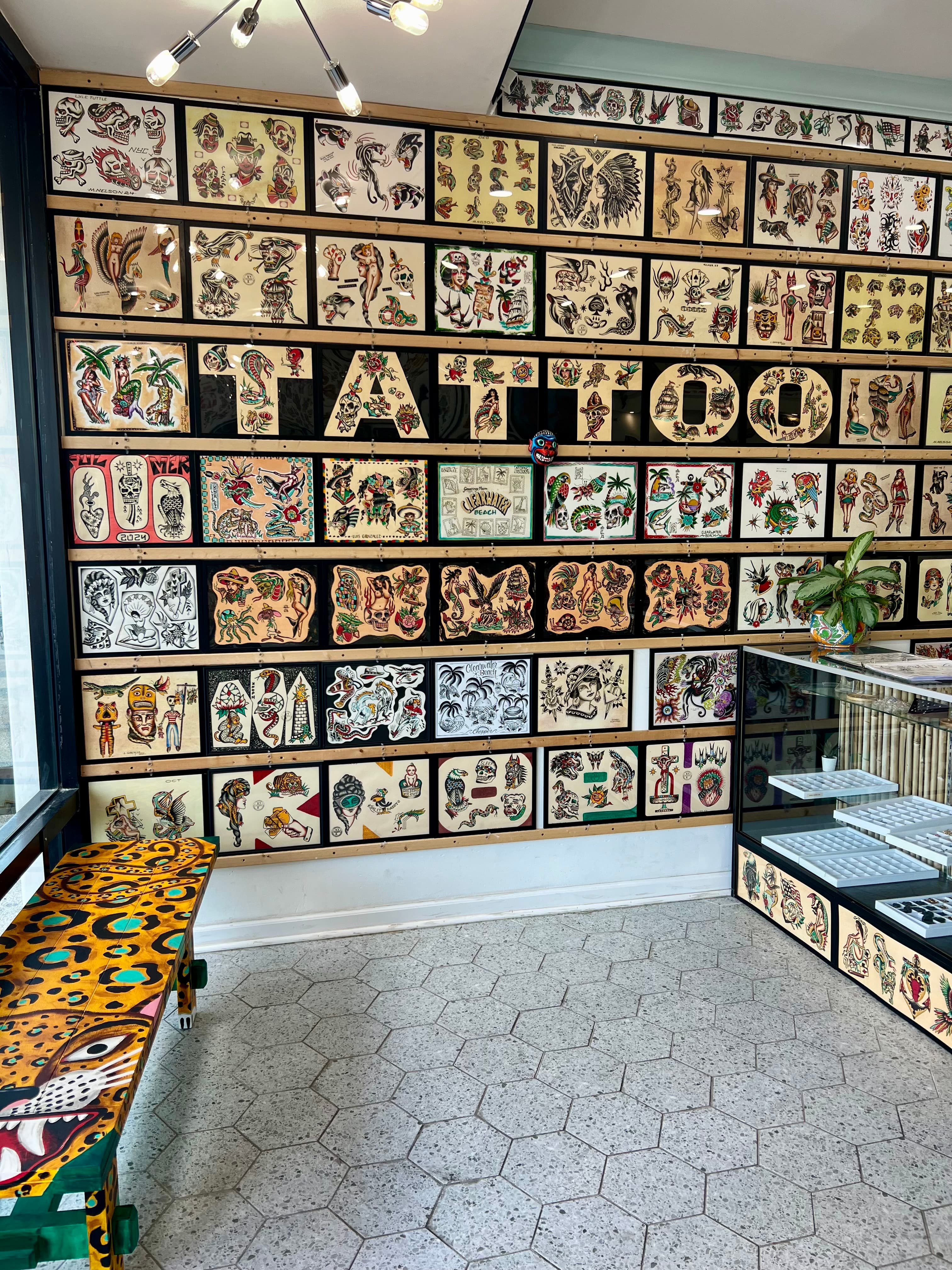 Atomic Tattoos Clearwater Beach Lobby