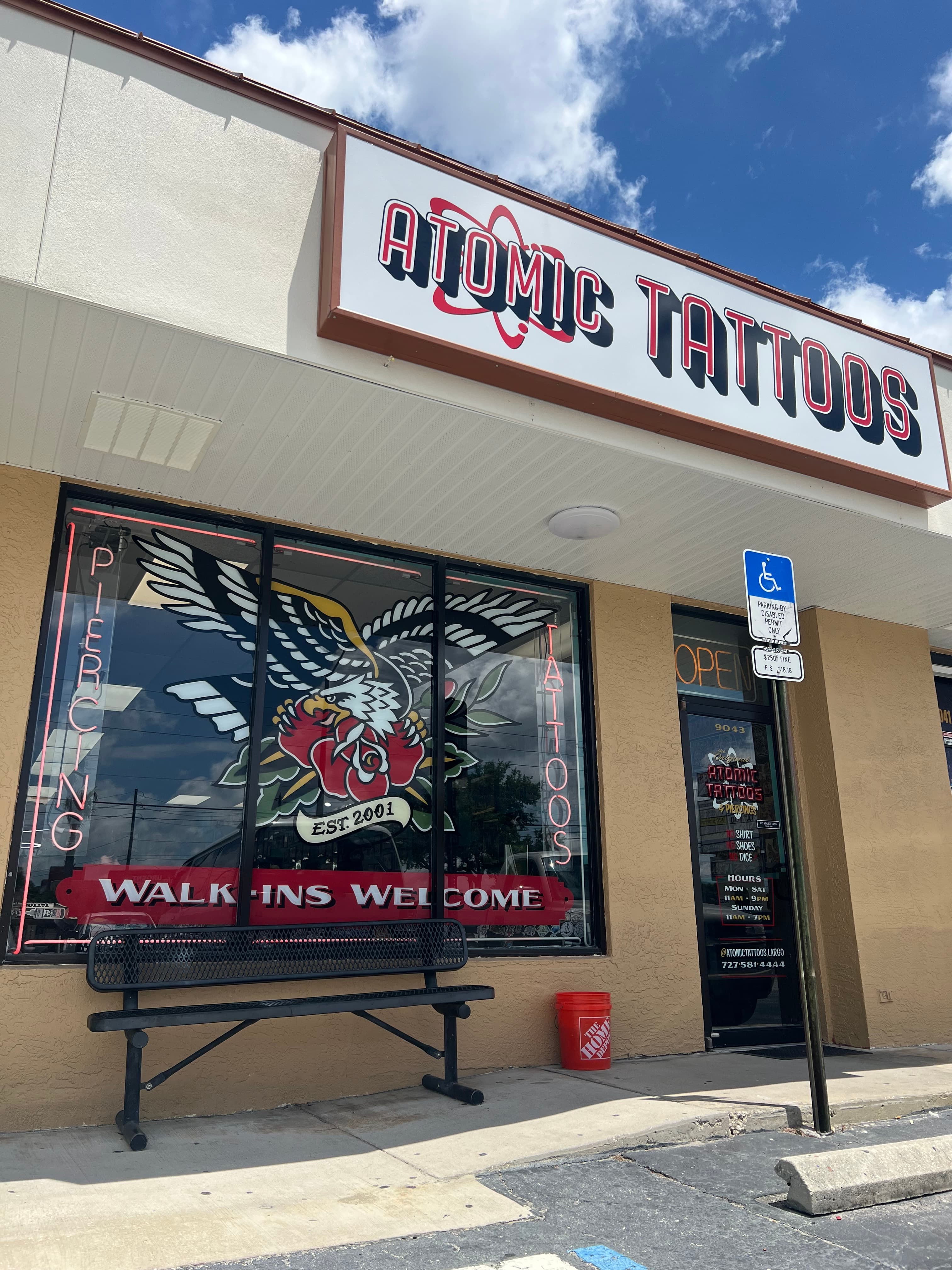 Atomic Tattoos Largo, our first location!